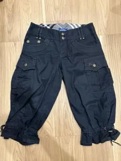 BURBERRY BLUE LABEL パンツ 38 黒