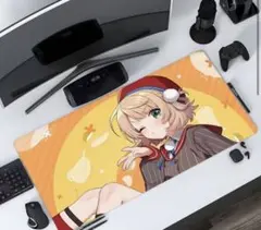 しぐれうい 大型 ゲーミング マウスパッド デスクマット プレイマット