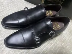 新品　ユニオンインペリアル　U1942 ダブルモンク　ビジネスシューズ　8EE