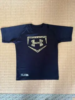 Under Armour 野球用 Tシャツ YSMサイズ 黒
