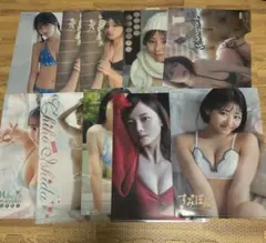 雑誌 付録 クリアファイル グラビア まとめ売り