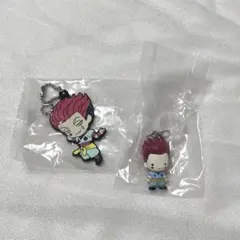 ヒソカ ラバーキーホルダー、めじるしチャーム