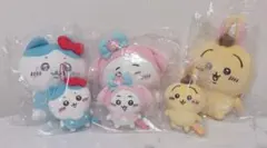 ちいかわ×サンリオキャラクターズ　ぬいぐるみS ぷちミニマスコット　6個セット