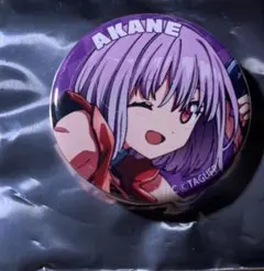 新条アカネ　缶バッジ　グリッドマンユニバース　宇宙船　ホビージャパン