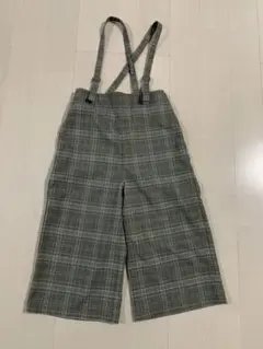 チェック サロペット 130センチ