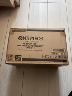 THE BEST 1カートン prb-01 ワンピースカードゲーム
