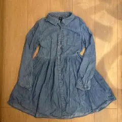 【130】GAP デニムワンピース 長袖のサムネイル