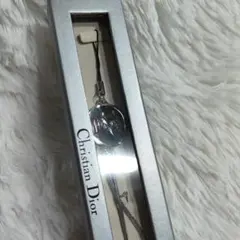 【新品】Christian Dior ディオール ストラップ ロゴ シルバー