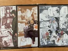 原作　DEATH NOTE DMMくじ　D賞　クリアファイル＆ステッカー　3種