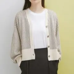 ADAM ET ROPE FEMME カーディガンのサムネイル