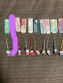 ⭐︎未使用⭐︎ご当地キティ ストラップセット 8個 ⭐︎未使用⭐︎ご当地キティキティちゃん ストラップ 8個 ⭐︎未