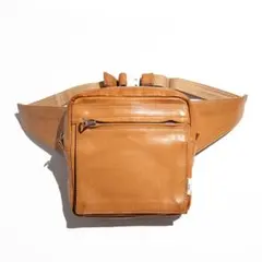 完売廃番品 PORTER SQUARE 水牛 レザーボディバッグ