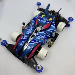 ミニ四駆 ネオファルコン　VSシャーシ　前後スラダン　完成品 ミニ四駆 ネオファルコン VSシャーシ 前後スラダン 大径タイヤ仕様