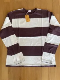 Atlast&co Butcher products ボーダーシャツ 新品 青 - メルカリ