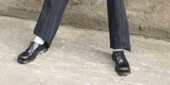 Dr.Martens DURROW 5 ホール シューズ スクエア トゥ　UK5のサムネイル
