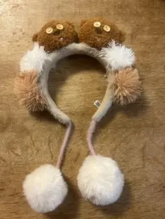 クマ耳ポンポンカチューシャ　ティム
