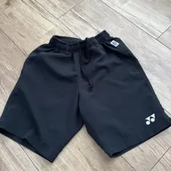 YONEX 120㎝　ブラックハーフパンツ