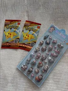 ポケモン プロモカードパック マクドナルド限定 2パックセットおまけラブブシール
