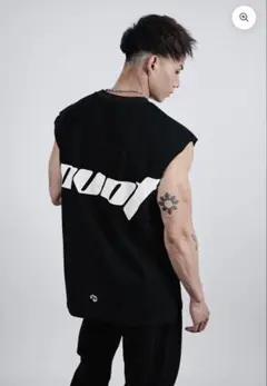 PVOT ATHLETIC BFL SLEEVELESS TANK(BLACK)