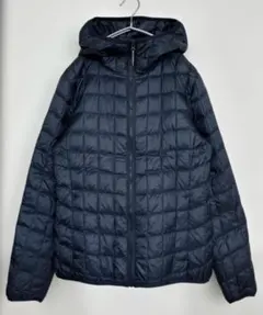 ユニクロ キルティング 中わた フード付き
