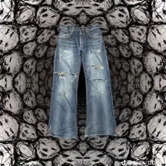 archive edwin y2k grange damage denim