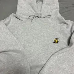 LAKERS グレー フード付きスウェット