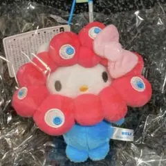 大阪 関西万博2025 カラビナ付ミャクミャクなりきりぬいぐるみ キティ⑤