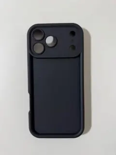 iPhone 17 Pro Max ブラックシリコンケース