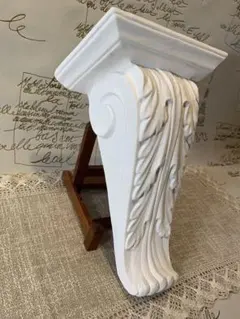 フランス製　アンティーク　雑貨　石膏壁掛けコーベル！軽くて雰囲気がいい感じです！