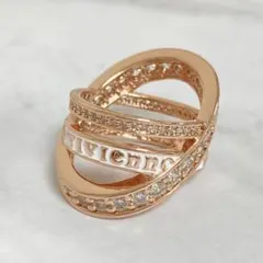 Vivienne Westwood｜ThreeLayersリング／ピンクゴールド