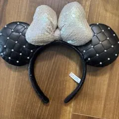 【ディズニー】スタッズスパンコール　ミニーカチューシャ