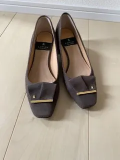 LANVIN スエード パンプス