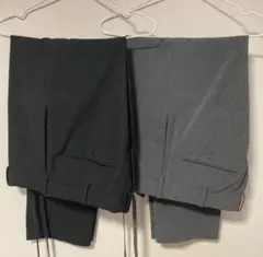 【バラ売り値下不可】ユニクロ スマートアンクルパンツ ブラック・グレー M