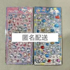 プチドロップステッカー　ぷくぷくあわわちゃん　まじかるベリーベリー　平成レトロ