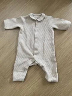 UNIQLO ベージュロンパース 70cm ツーウェイオール