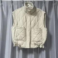 ZARA ダウンベスト 中綿 キルティング