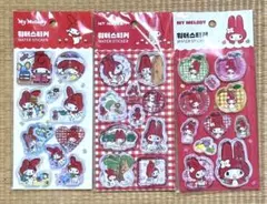 My Melody ウォーターシール3枚セット