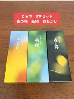 虎屋羊羹3個セット とらや 羊羹 新緑・夜の梅 ・おもかげ 和菓子 老舗