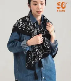 【美品】 manipuri マニプリ キルティングストール マウンテン manipuri マニプリ リバーシブル キルティングストール マウンテン 黒