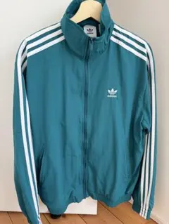 adidas ナイロンジャケット トレフォイルロゴ Lサイズ