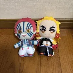 鬼滅の刃 煉獄杏寿郎 猗窩座　ぬいぐるみ ともぬい