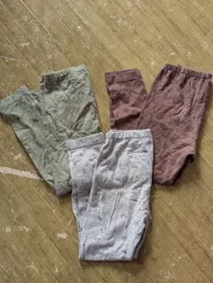 ユニクロ　レギンス3点セット