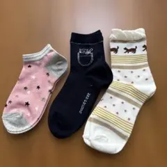 ソックス3足セット 22~24cm