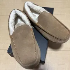 ★UGG アスコット　26 未使用 UGG アグ ムートン メンズ モカシン ASCOT アスコット 正規品 父
