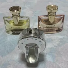 BVLGARI 香水 ミニボトル 5ml 3本セット　廃盤　希少品のサムネイル