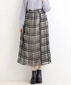 MAJESTIC LEGON チェック柄プリーツスカート　マジェスティックレゴンのサムネイル