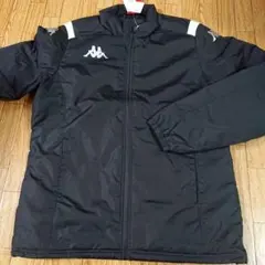 新品kappa中綿ウォーマージャケット黒