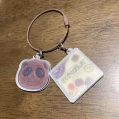 さくさくぱんだワイヤーキーリング