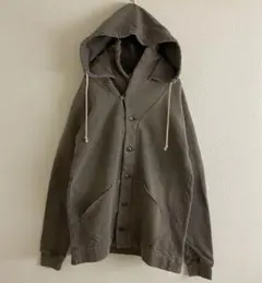 KAPITAL ヴィンテージ加工 後付けフードスウェットパーカー