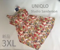 【新品】UNIQLO ＊ 大きいサイズ 3XL ＊ブラワンピース ＊ノースリーブのサムネイル